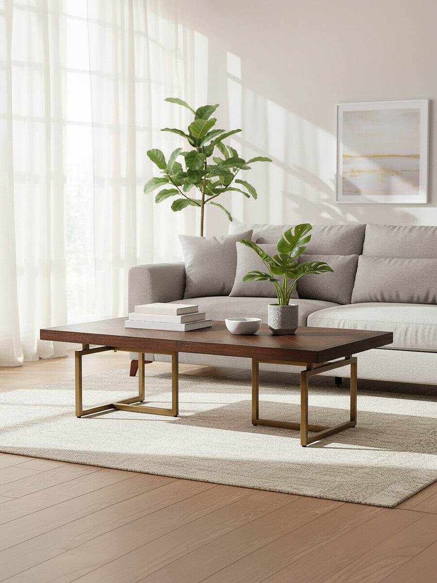 Brando Acacia Wood Effect Coffee Table