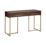 Brando Acacia Wood Effect Console Table with Drawers