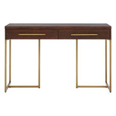 Brando Acacia Wood Effect Console Table with Drawers