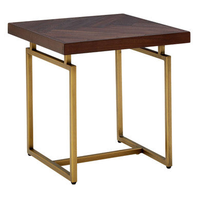 Brando Acacia Wood Effect Side Table