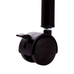 Harlow Black Rectangular Folding Kitchen Trolley