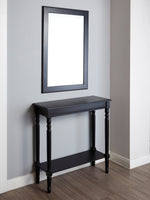 Heritage Black Console Table