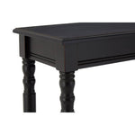 Heritage Black Console Table
