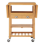 Harlow Bamboo Kitchen Trolley