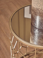 Arcana Set Of Two Honeycomb Side Tables