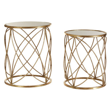 Arcana Set Of Two Round Side Tables
