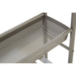 Dara 4 Tier Brush Nickel Trolley with 2 Baskets