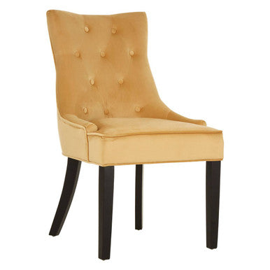 Daxton Ochre Velvet Dining Chair