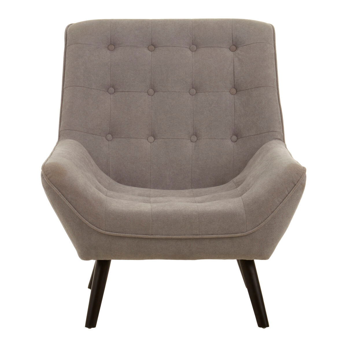 Stockholm Grey Linen Effect Accent Chair