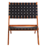 Emilio Black Woven Chair