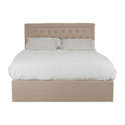 Hannah Beige Ottoman Double Bed
