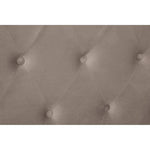 Edison Mink Velvet Ottoman Double Bed