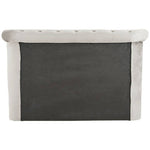 Edison Grey Brushed Velvet Ottoman King Bed