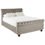 Orlando Grey Ottoman King Bed