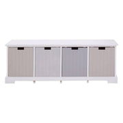New England 4 Drawer Bench