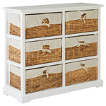 Ashby 6 Seagrass Drawer Chest