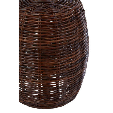 Maka Natural Croco Rattan Stool
