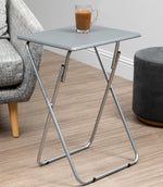 Bernie Folding Table With Grey Top