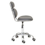 Fran Grey Pu Home Office Chair