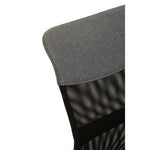 Fenix Grey Home Office Chair With Chrome Arms