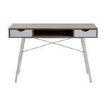 Bradbury Two Drawer Light Oak Veneer Desk