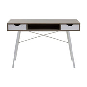 Bradbury Two Drawer Light Oak Veneer Desk