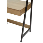 Bradbury Natural Oak Effect Desk with Metal Frame
