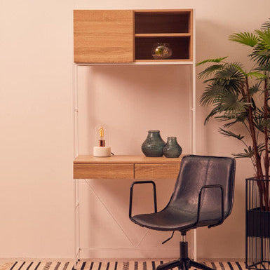 Bradbury Natural Oak Veneer Effect Desk