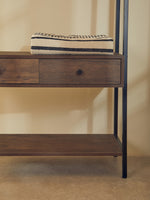 Bradbury Dark Oak Effect Open Wardrobe