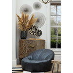 Lacuna Fir Wood Round Side Table