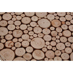 Lacuna Fir Wood Round Side Table