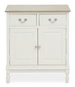 Heritage 2 Drawer White Sideboard