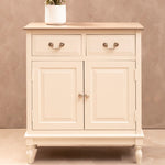 Heritage 2 Drawer White Sideboard