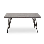 Anube Dark Grey Veneer Dining Table