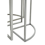 Farran Set of 5 Silver Finish Tables