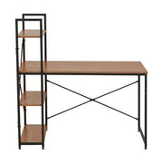 Laxton Red Pomelo Desk With Shelves