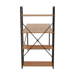 Laxton Red Pomelo Desk With Shelves