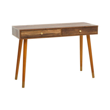 Frida Wood Veneer Console Table with 2 Drawers