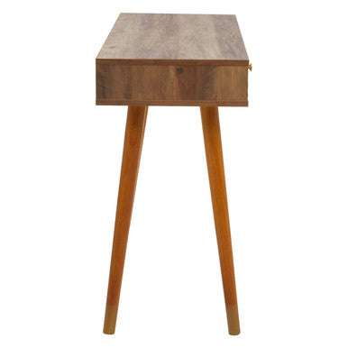 Frida Wood Veneer Console Table with 2 Drawers