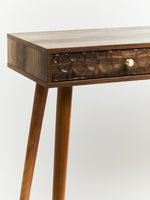 Frida Wood Veneer Console Table with 2 Drawers