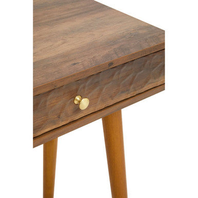 Frida Wood Veneer Console Table with 2 Drawers