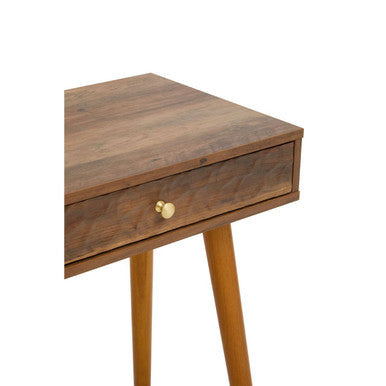 Frida Wood Veneer Console Table with 2 Drawers