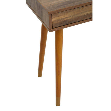 Frida Wood Veneer Console Table with 2 Drawers