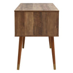 Frida Wood Veneer Desk with Storage