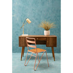 Frida Wood Veneer Desk with Storage