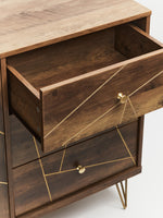 Flori Sideboard with 2 Doors and 3 Drawers