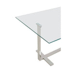 Alvea Silver and Gold Coffee Table