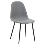 Salford Mink Fabric Dining Chair