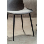 Salford Mink Fabric Dining Chair