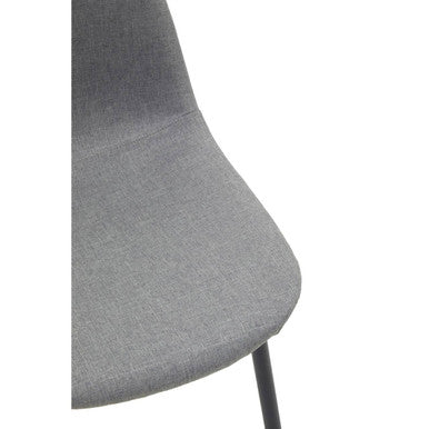 Salford Mink Fabric Dining Chair
